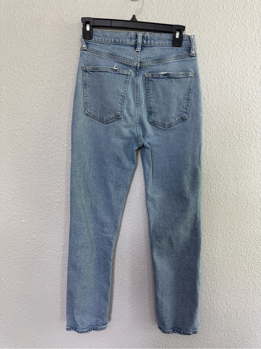 Agolde Wilder Mid Rise Distressed Straight in Whiplash Size 25 - Picture 2 of 5